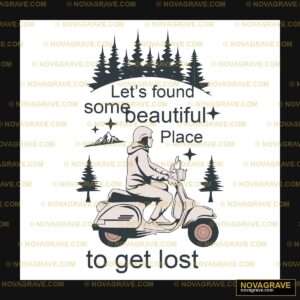 Motorcycle Adventure DTF Design PNG - Explore & Get Lost
