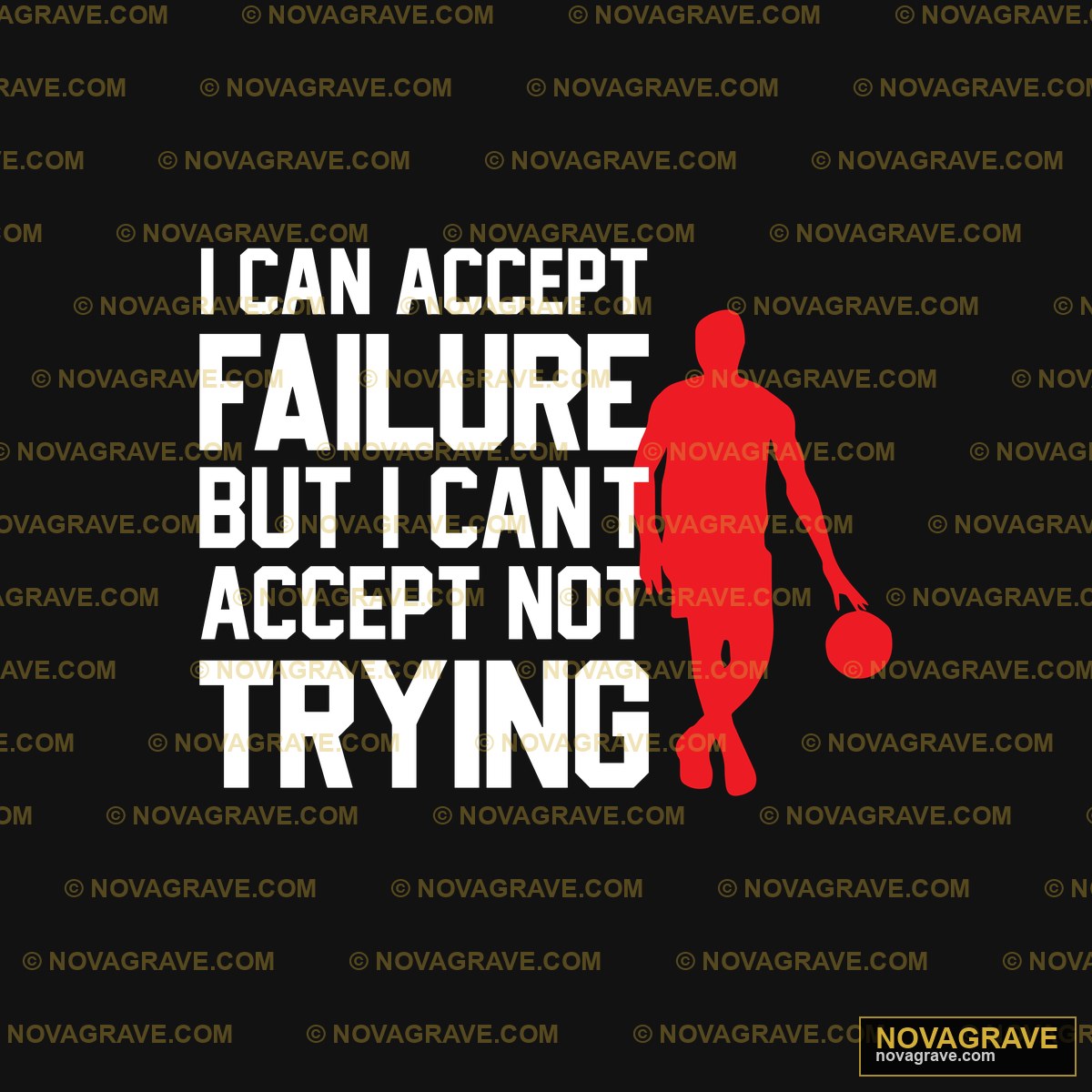 A Basketball Player With The Words I Cant Fai Streetwear Urban - Design DTF