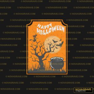 A Black And Orange Halloween Shirt Seasonal Holiday - DTF Ontwerp