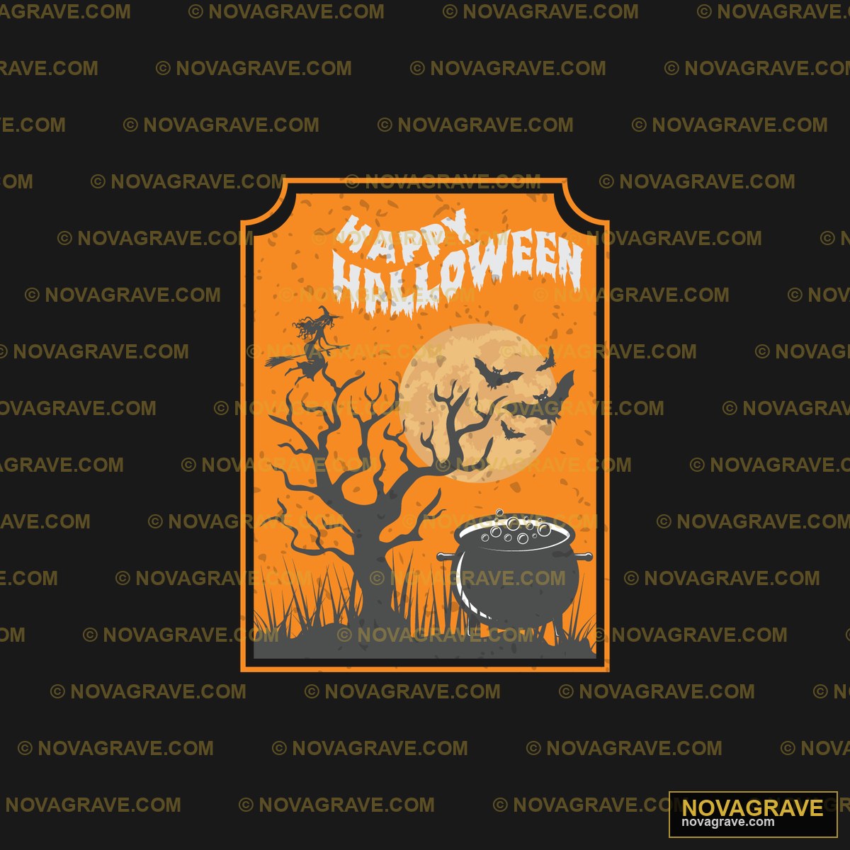 A Black And Orange Halloween Shirt Seasonal Holiday - DTF Ontwerp