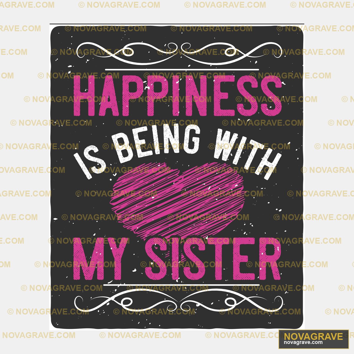 A Black And Pink Poster With The Words Happin Family Kids - Design DTF