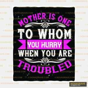 A Black And Pink Poster With The Words Mother Typography Slogans - DTF Ontwerp
