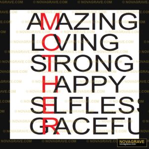 A Black And Red Logo With The Words Amazing L Typography Slogans - DTF Transfer Design
