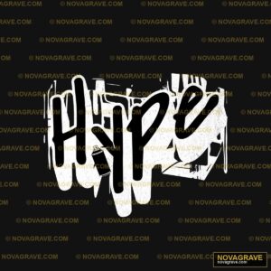 A Black And White Graffiti Font With The Word Streetwear Urban DTF Design