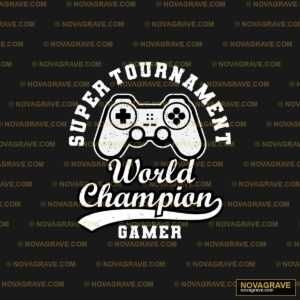 A Black And White Logo With A Video Game Cont Other Designs - DTF Ontwerp