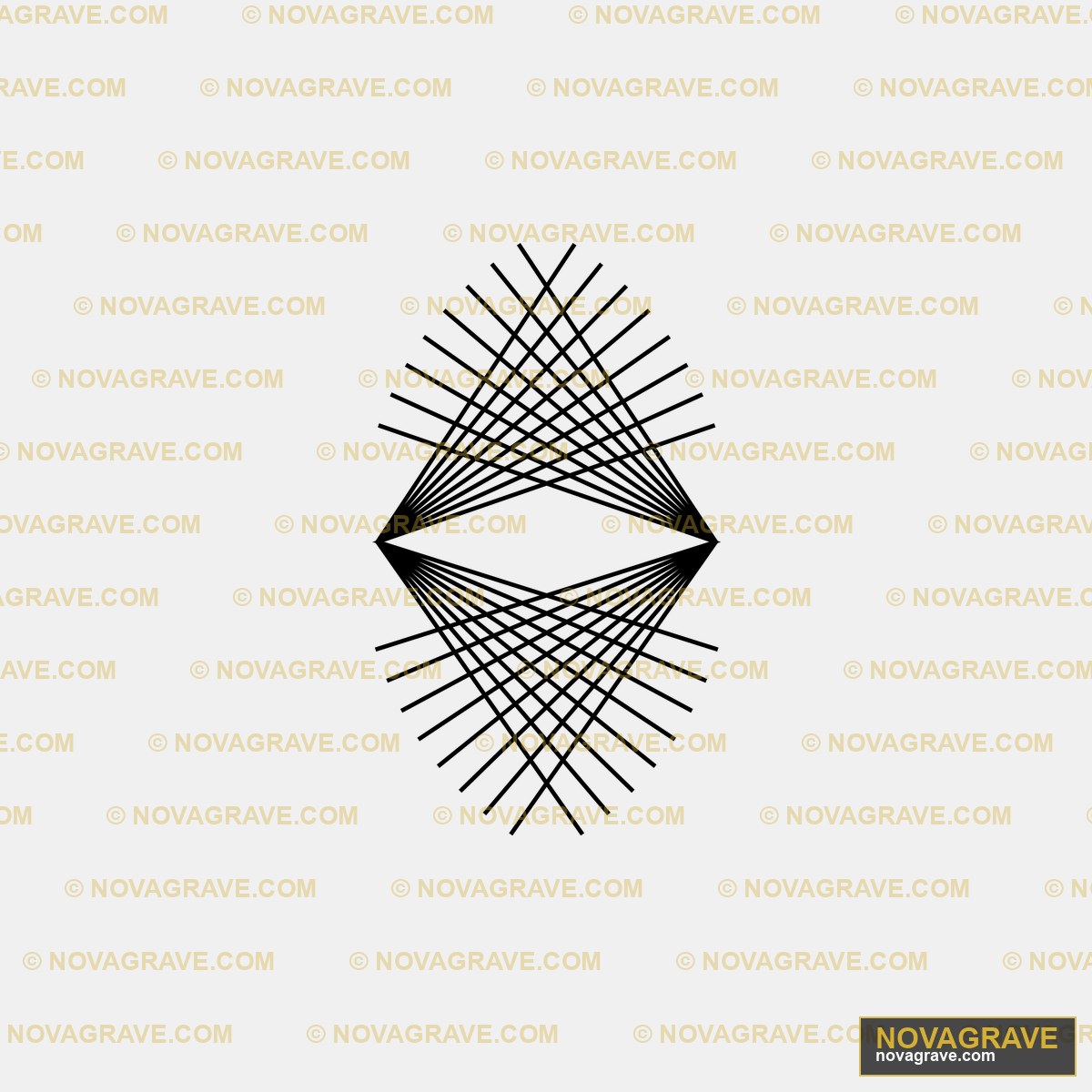 A Black And White Logo With Lines Other Designs - Design DTF