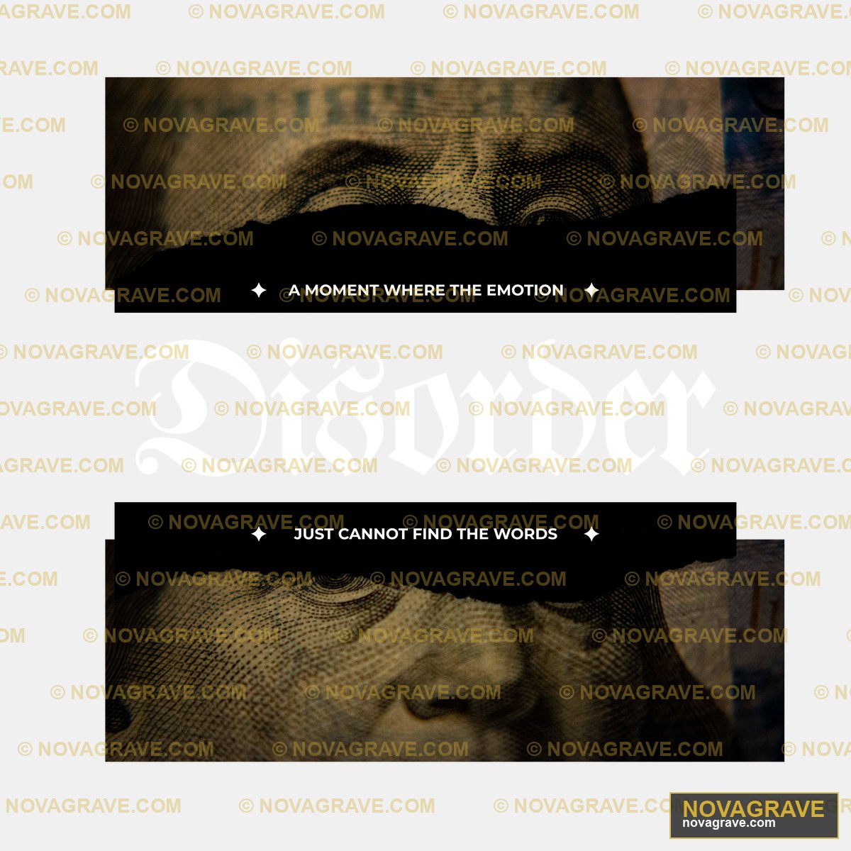 A Black And White Photo Of A Dollar Bill With Typography Slogans DTF Design