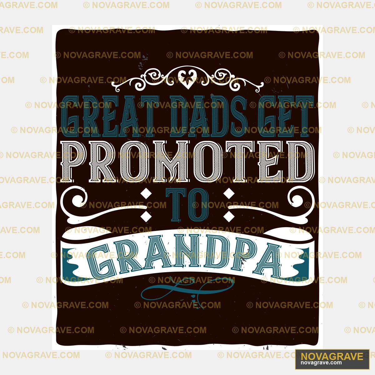 A Black And White Poster With The Words Great Family Kids - DTF Transfer Design