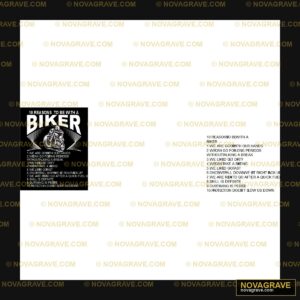 10 Reasons to be a Biker DTF Design SVG