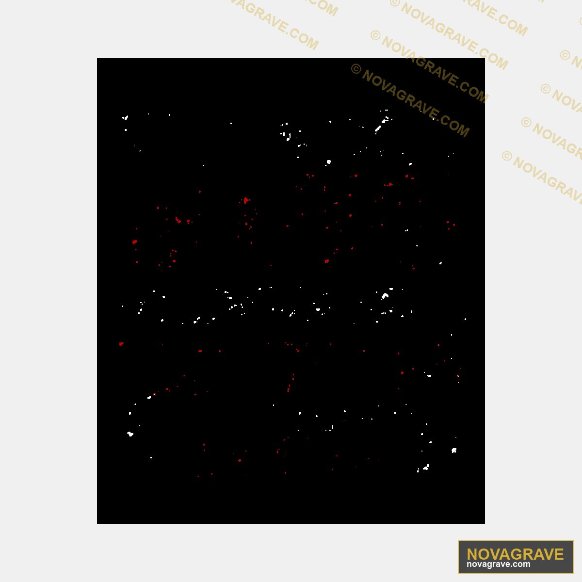 Abstract Red & White Splatter DTF Design PNG - Unique Art