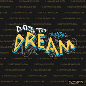 A Black Background With A Yellow And Blue Gra Streetwear Urban - DTF Ontwerp