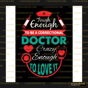 A Black Background With The Words To Be A Doc Seasonal Holiday - DTF Transfer Design