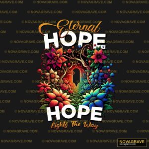 A Black Shirt With A Colorful Floral Design A Nature Botanical - Design DTF