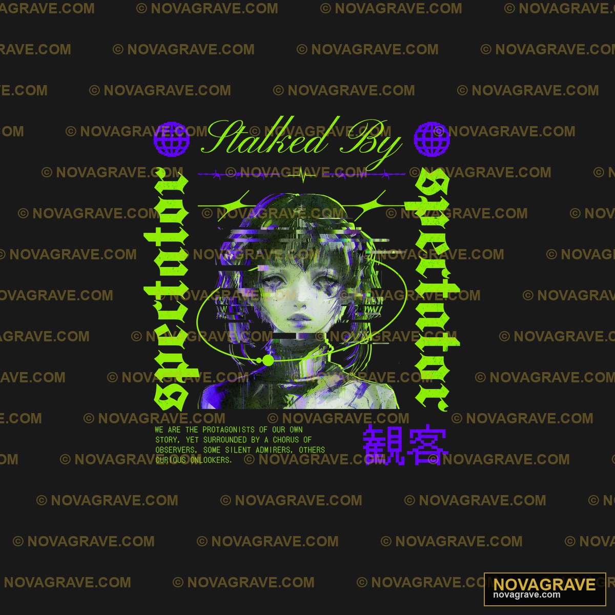 A Black Shirt With A Green And Purple Design Other Designs - Design DTF