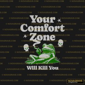 A Black Shirt With A Green Frog Sitting On Th Other Designs - Design DTF