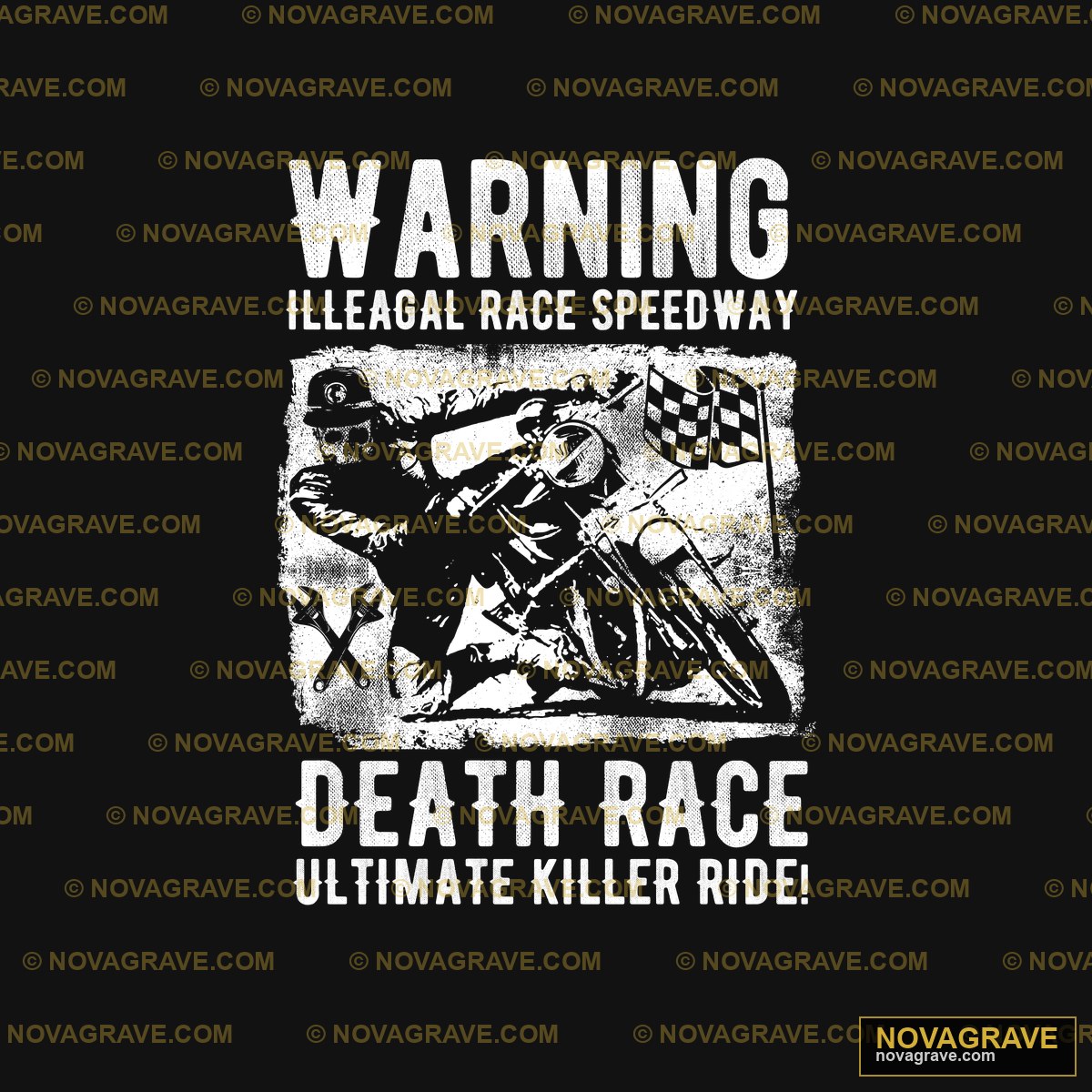 A Black Shirt With A Motorcycle And The Words Typography Slogans - Design DTF