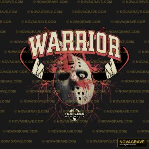 Warrior Hockey Mask DTF Design - SVG PNG DXF Instant Download
