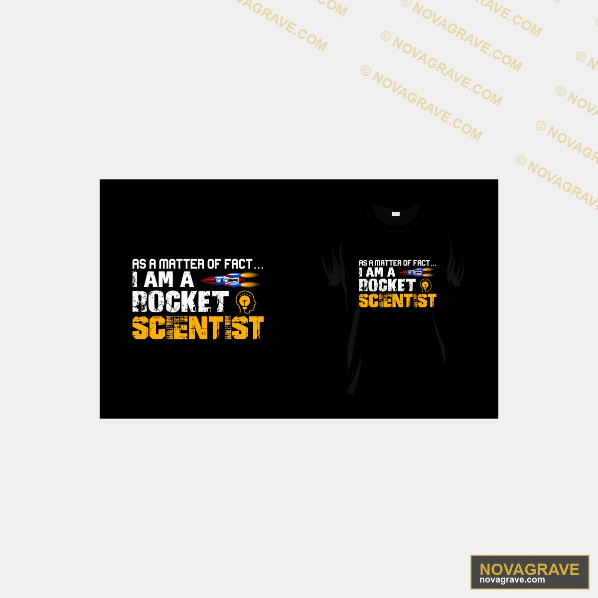 A Black Shirt With A Yellow And White Logo Other Designs - DTF Transfer Design