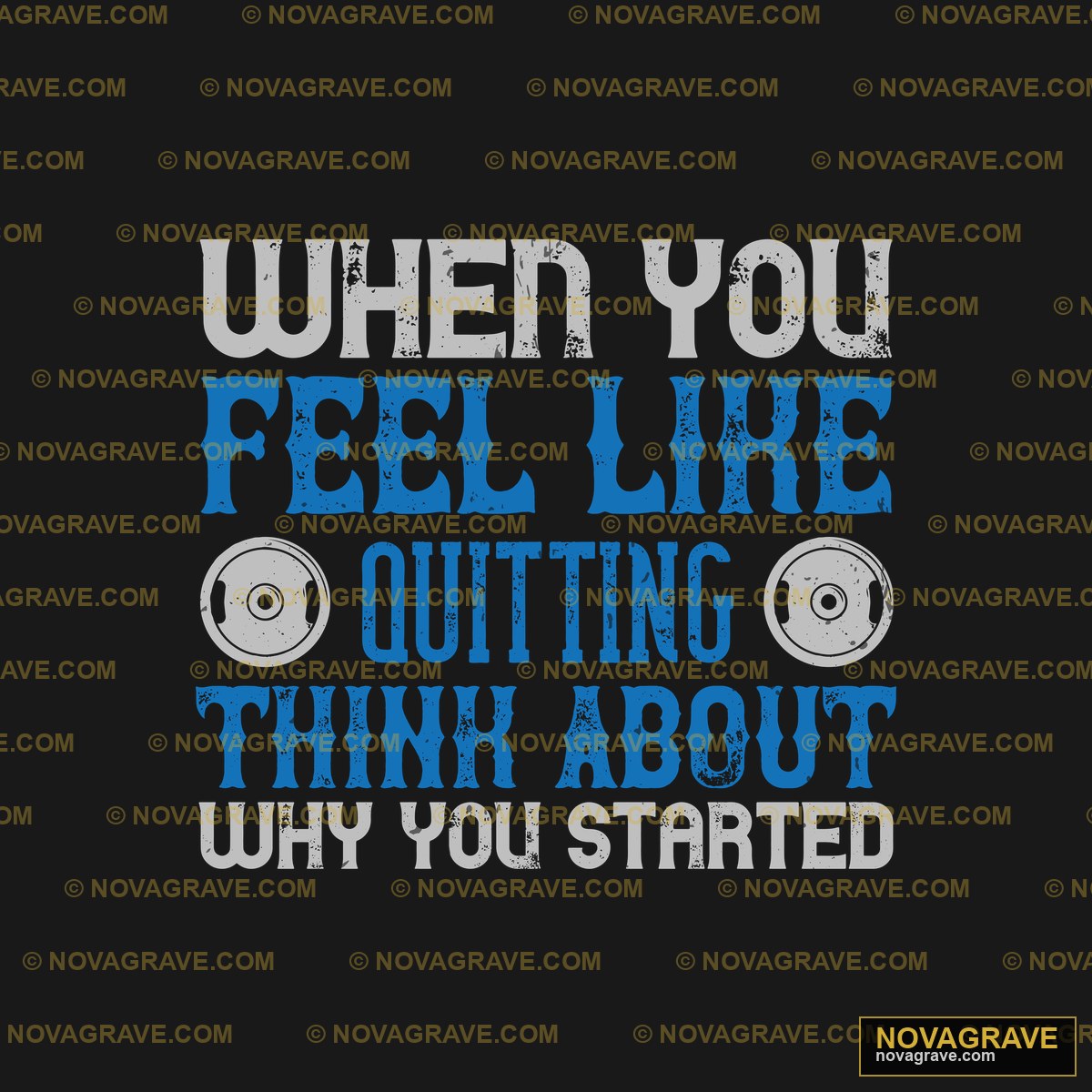 A Blue And White Poster With The Words When Y Typography Slogans DTF Design