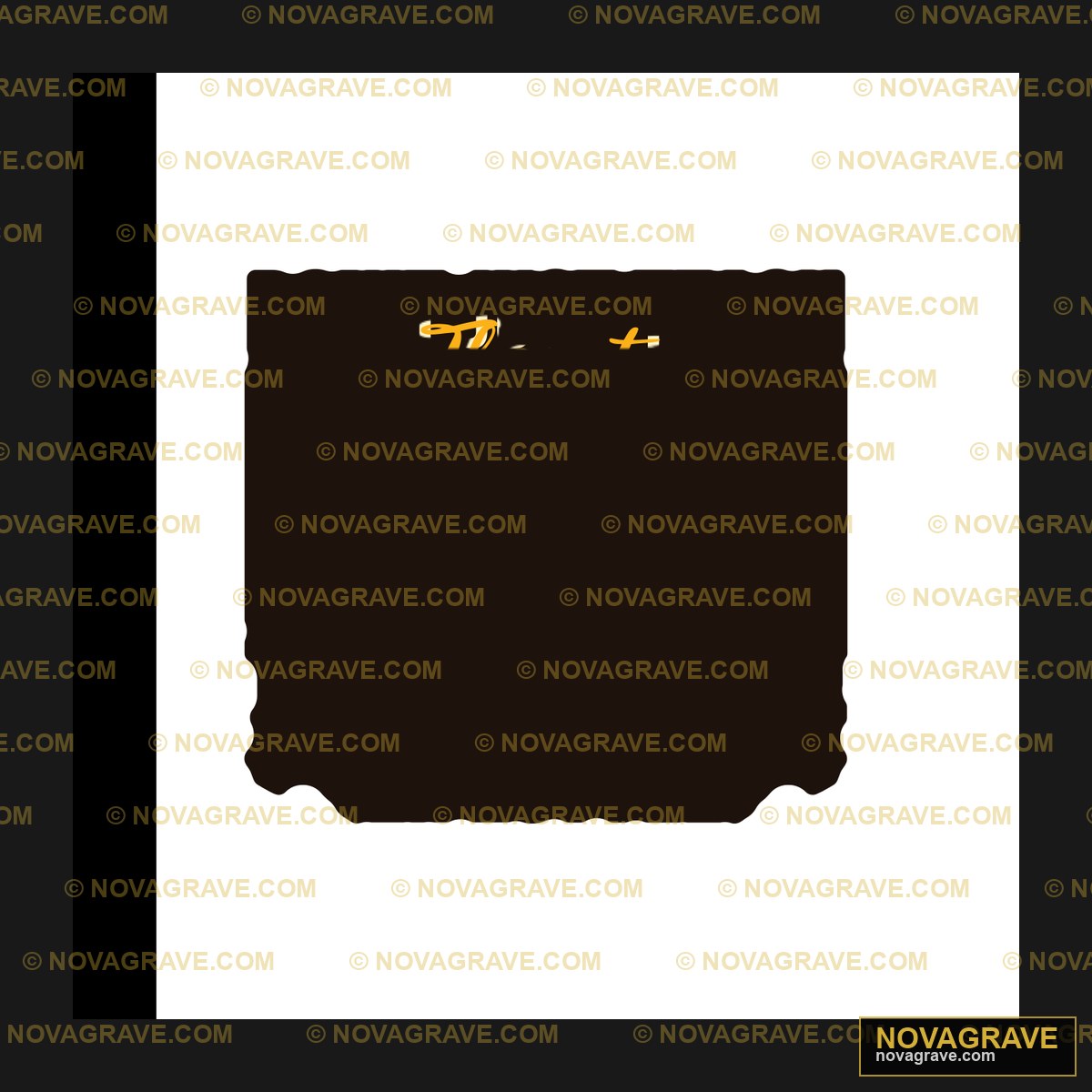 A Brown Square With A Small Yellow Arrow Other Designs - DTF Ontwerp