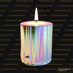 A Candle With A White Flame On Top Other Designs - Design DTF