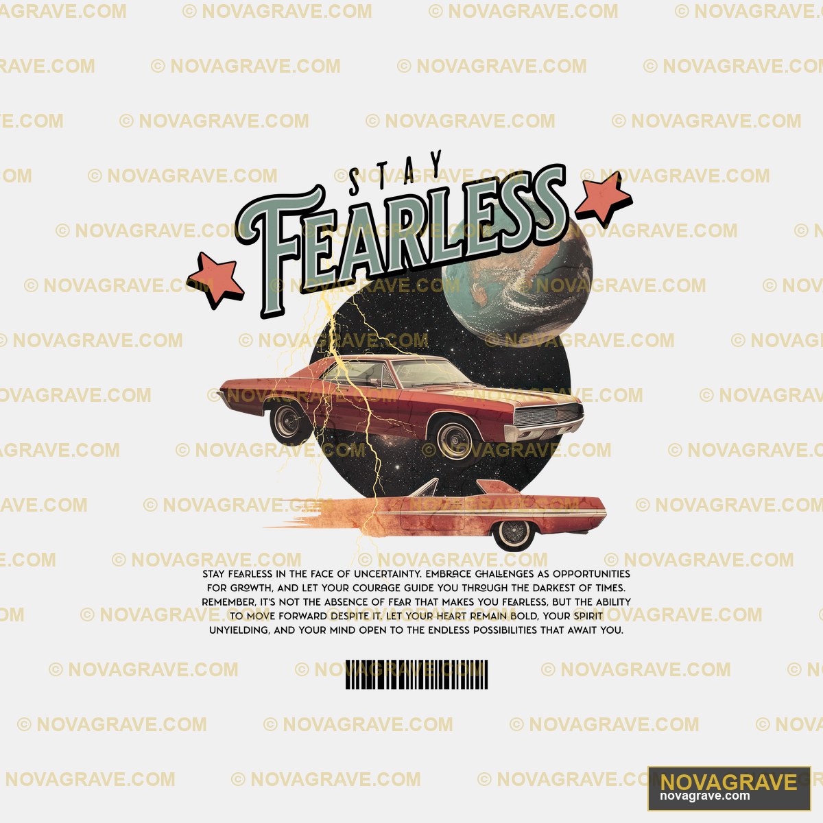 A Car With A Planet In The Background Other Designs - DTF Transfer Design