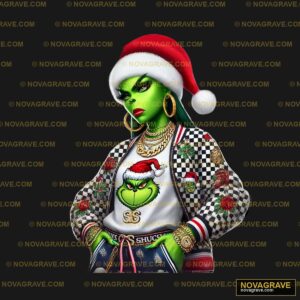 A Cartoon Character Dressed As A Santa Claus Seasonal Holiday - DTF Transfer Design