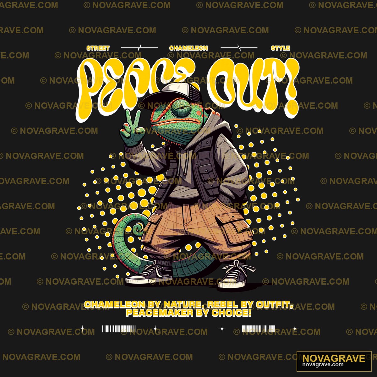 A Cartoon Character In A Hoodie With A Hoodie Streetwear Urban - DTF Transfer Design