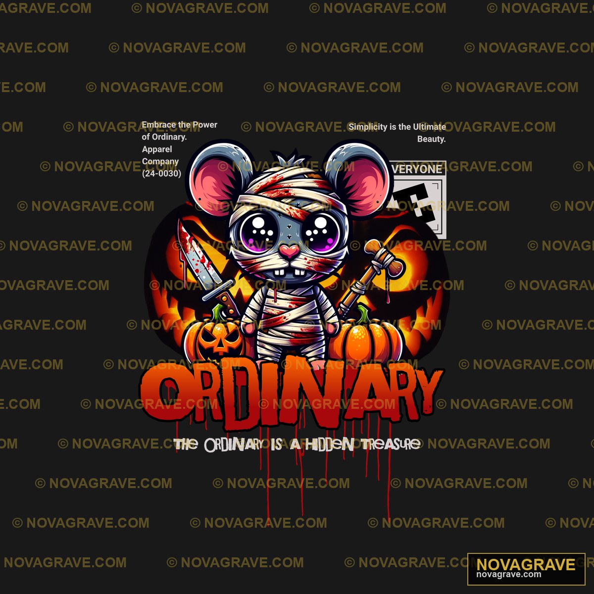 A Cartoon Mouse With A Knife And A Knife In H Other Designs - Design DTF