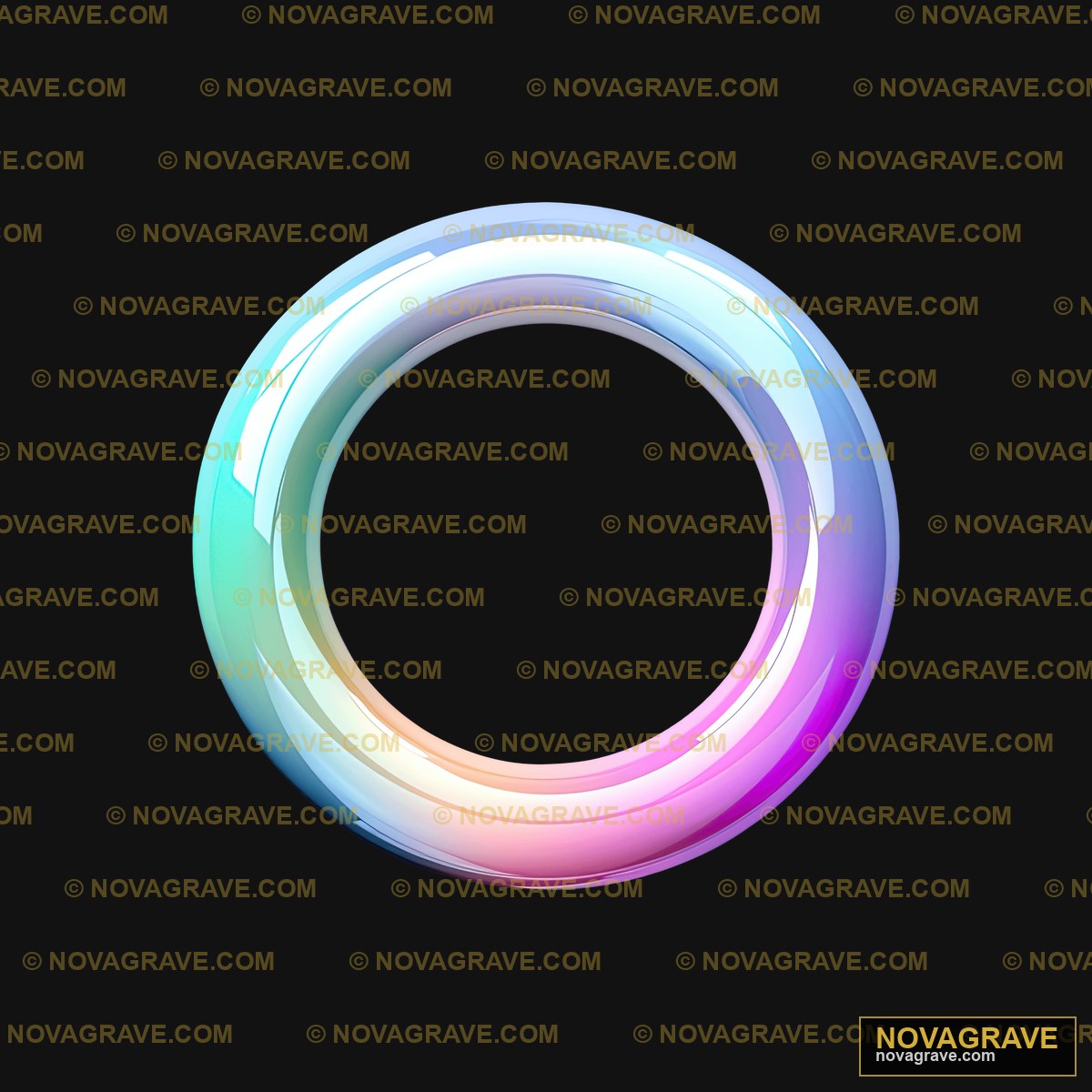 A Circular Logo With A Rainbow Colored Circle Other Designs - DTF Transfer Design