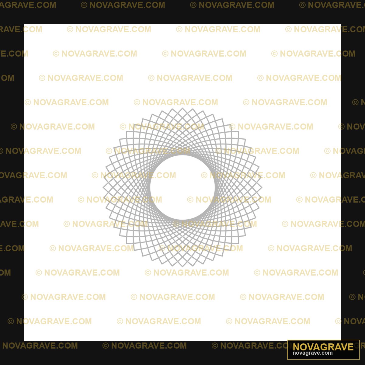 A Circular Pattern On A Black Background Other Designs - DTF Transfer Design