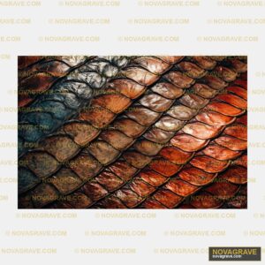 A Close Up Of A Snake Skin Animals Wildlife 2 - DTF Transfer Design