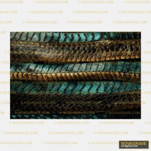 A Close Up Of A Snake Skin Animals Wildlife - DTF Transfer Design