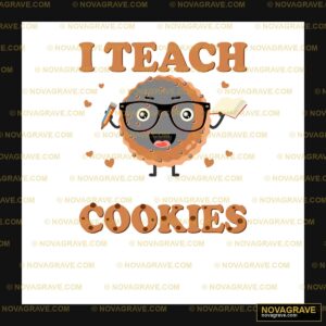 A Cookie With A Pencil And A Pencil In It Professions - Design DTF