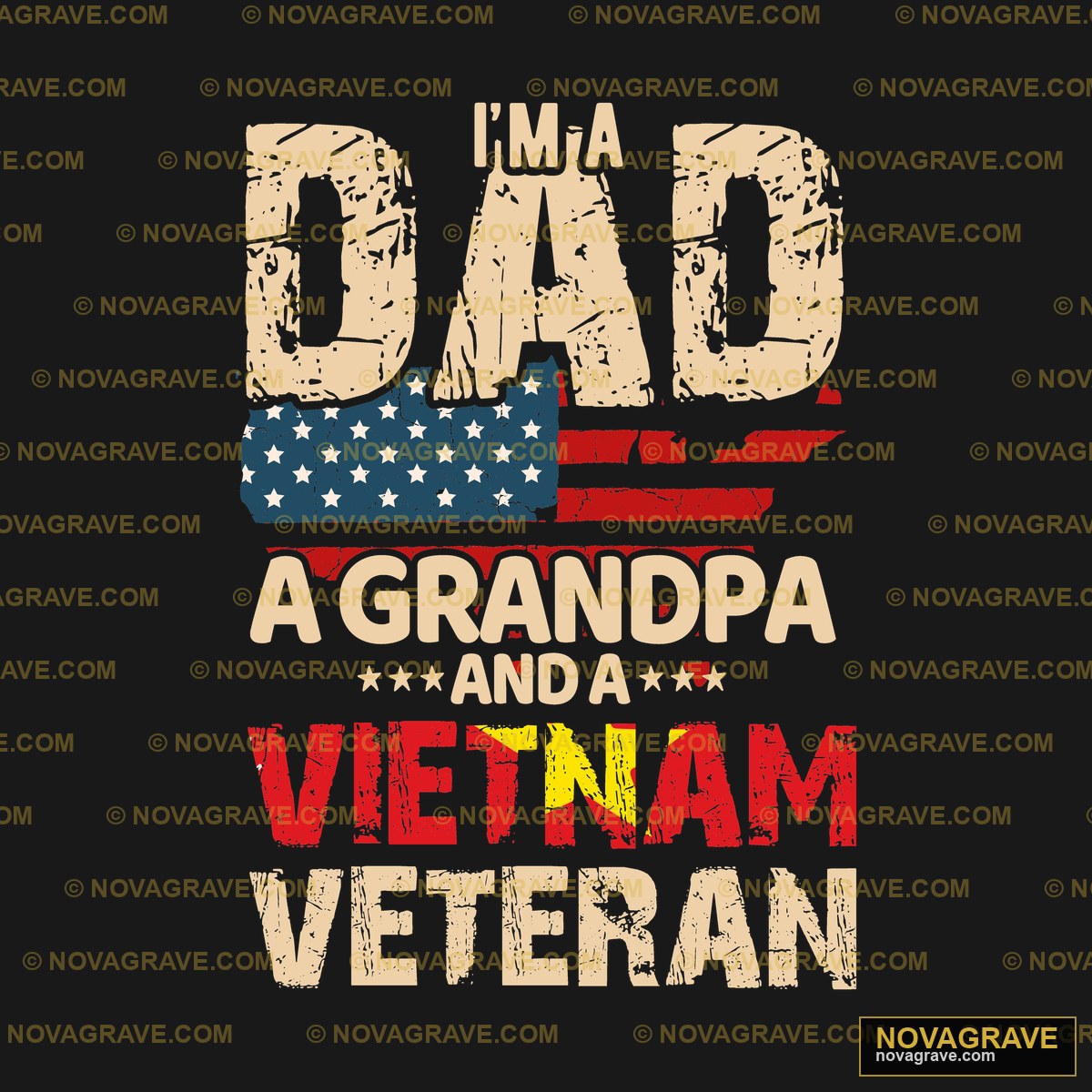 A Dad And A Vietnam Veteran Patriotic Military - DTF Ontwerp