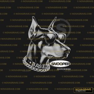 Cool Doberman Dog with Sunglasses DTF Design SVG