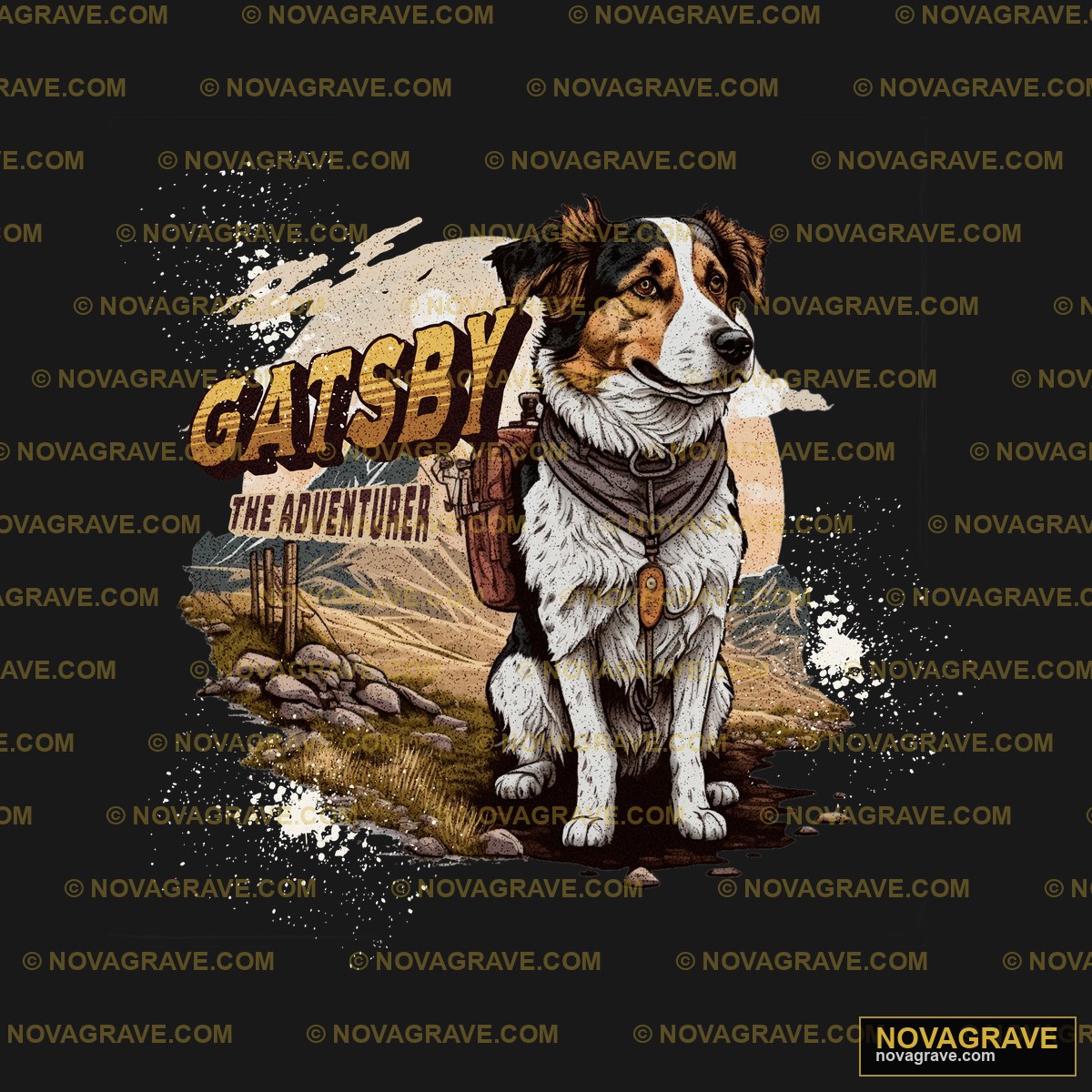 A Dog With A Backpack And A Backpack On Its B Animals Wildlife 2 2 - Design DTF