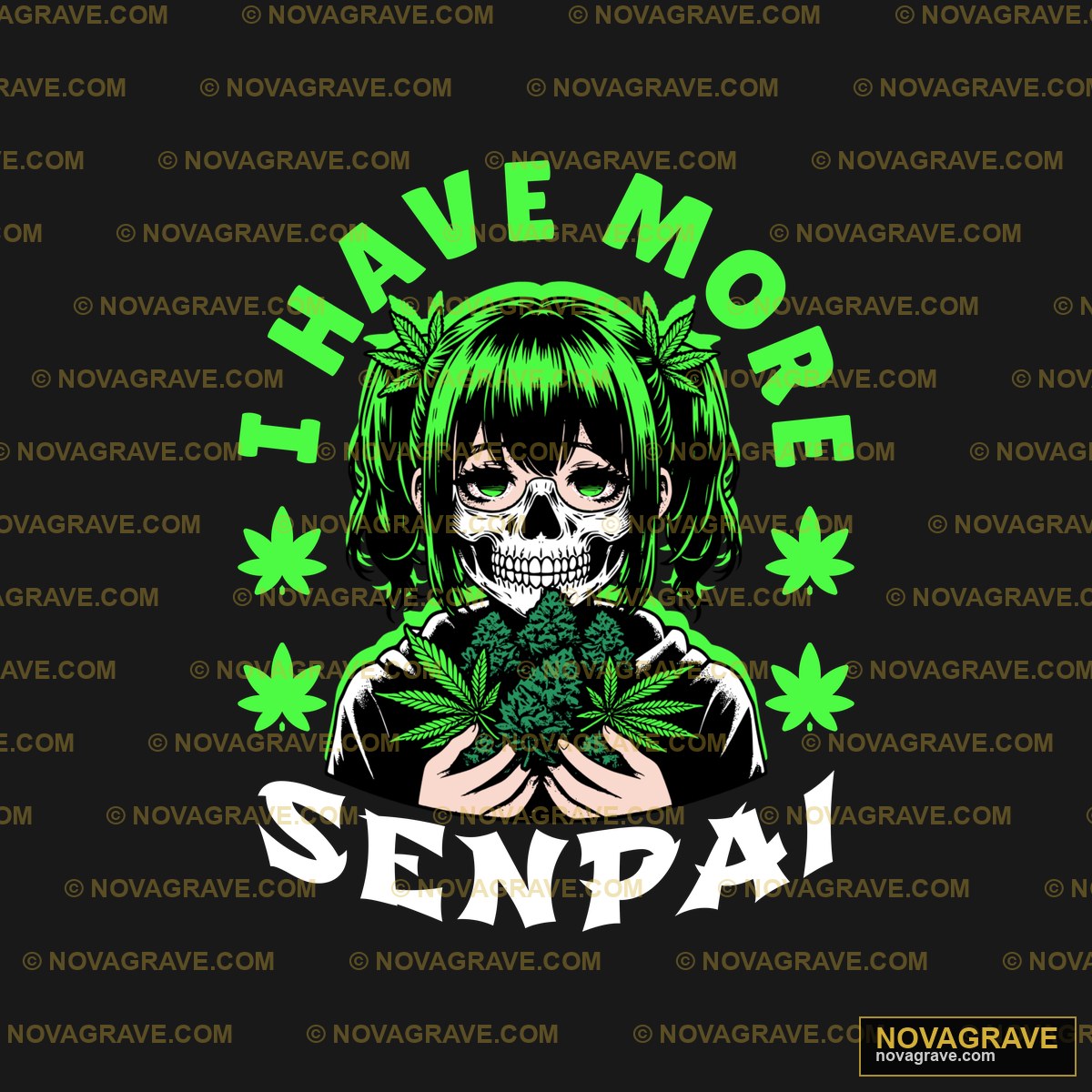 A Girl Holding A Marijuana Plant With The Wor Typography Slogans - Design DTF