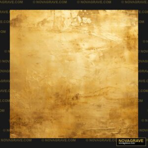 A Gold Background With A Black And White Back Streetwear Urban - DTF Ontwerp