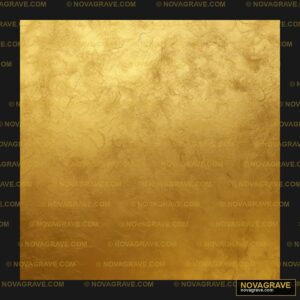 A Gold Background With A Black And White Cat Animals Wildlife - DTF Transfer Design