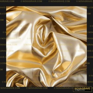 A Gold Fabric Streetwear Urban - Design DTF