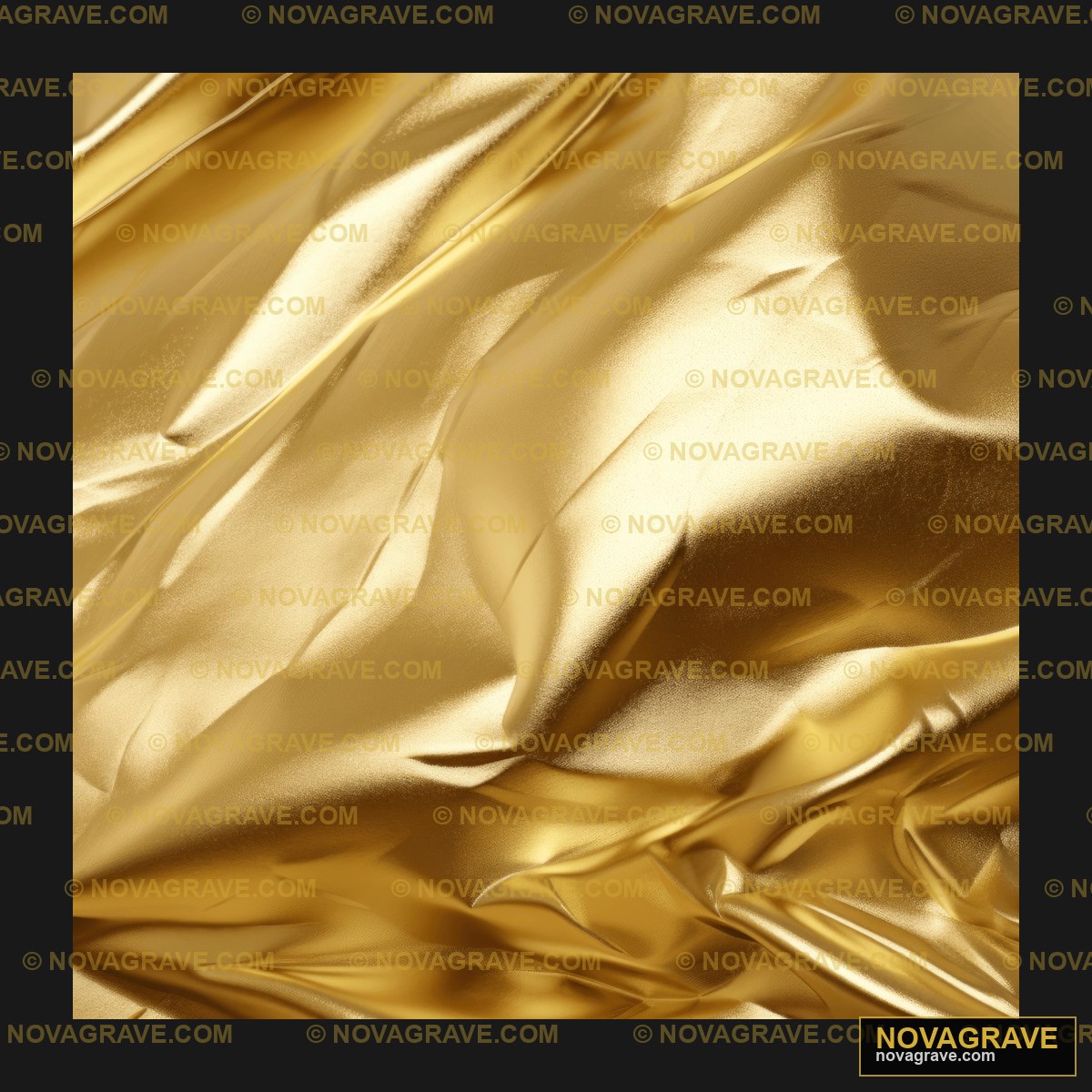 A Gold Foil Background Streetwear Urban - DTF Ontwerp