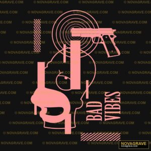 A Gun And A Gun In The Middle Of A Gun Other Designs - DTF Transfer Design
