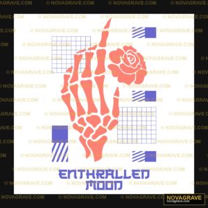 A Hand With A Rose On It Nature Botanical - Design DTF