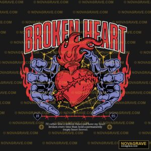 A Heart With A Heart In The Middle Of It Surr Seasonal Holiday - DTF Transfer Design