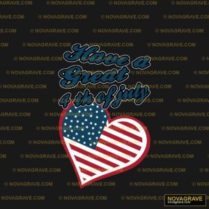 A Heart With The Words Love Is In The Air Patriotic Military - Design DTF