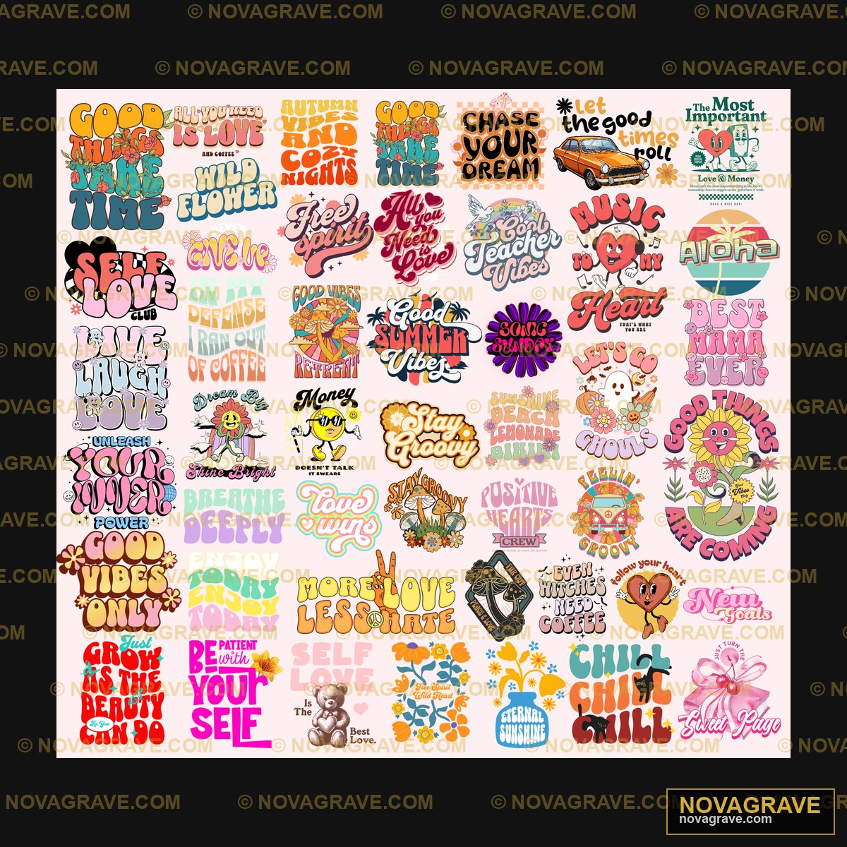 A Large Collection Of Colorful Graffiti Font Streetwear Urban - Design DTF