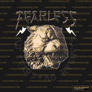 Ferocious Lion Head DTF Design - SVG/PNG/DXF Instant Download