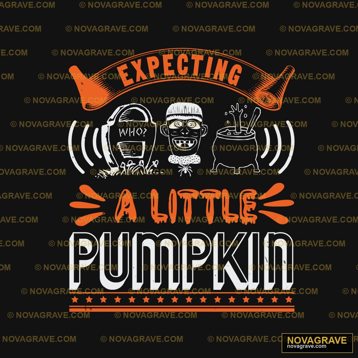 A Little Pumpkin Seasonal Holiday - DTF Ontwerp