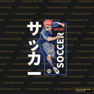 A Man In A Blue Shirt Is Playing A Game Other Designs - DTF Transfer Design